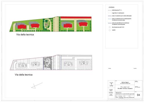 Giussano -  Piano Integrato d’Intervento, area 1.4.2, Via della Tecnica